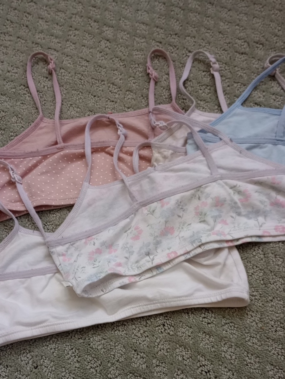 3 For $15🩵Girls' Stretch Bralette 5-Pack - Picture 3 of 8